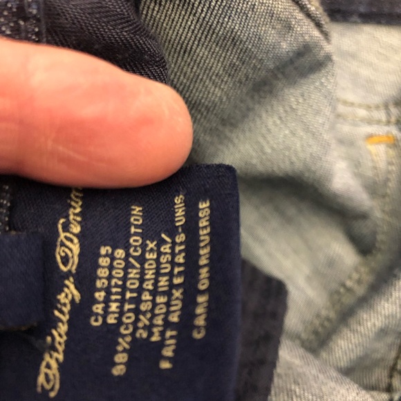 FIDELITY FAITH LOVE DEVOTION BOOT CUT DARK WASH JEANS - Picture 9 of 12